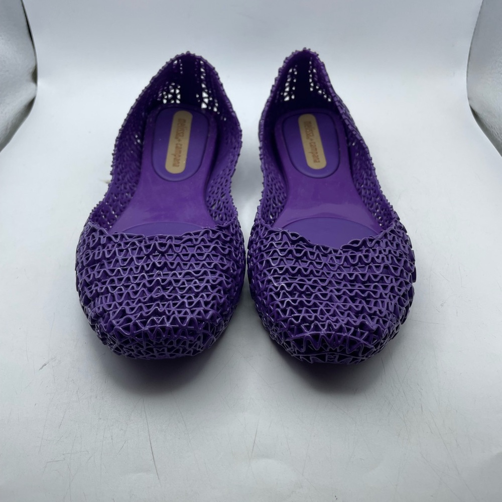 Melissa Purple Flats - Picture 4 of 9